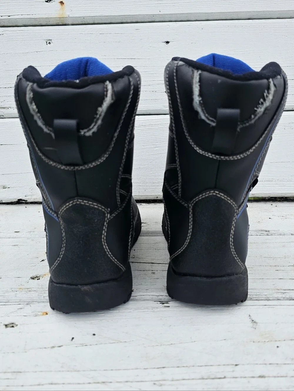 Kids Waterproof Snow Boots with Easy Velcro Straps.